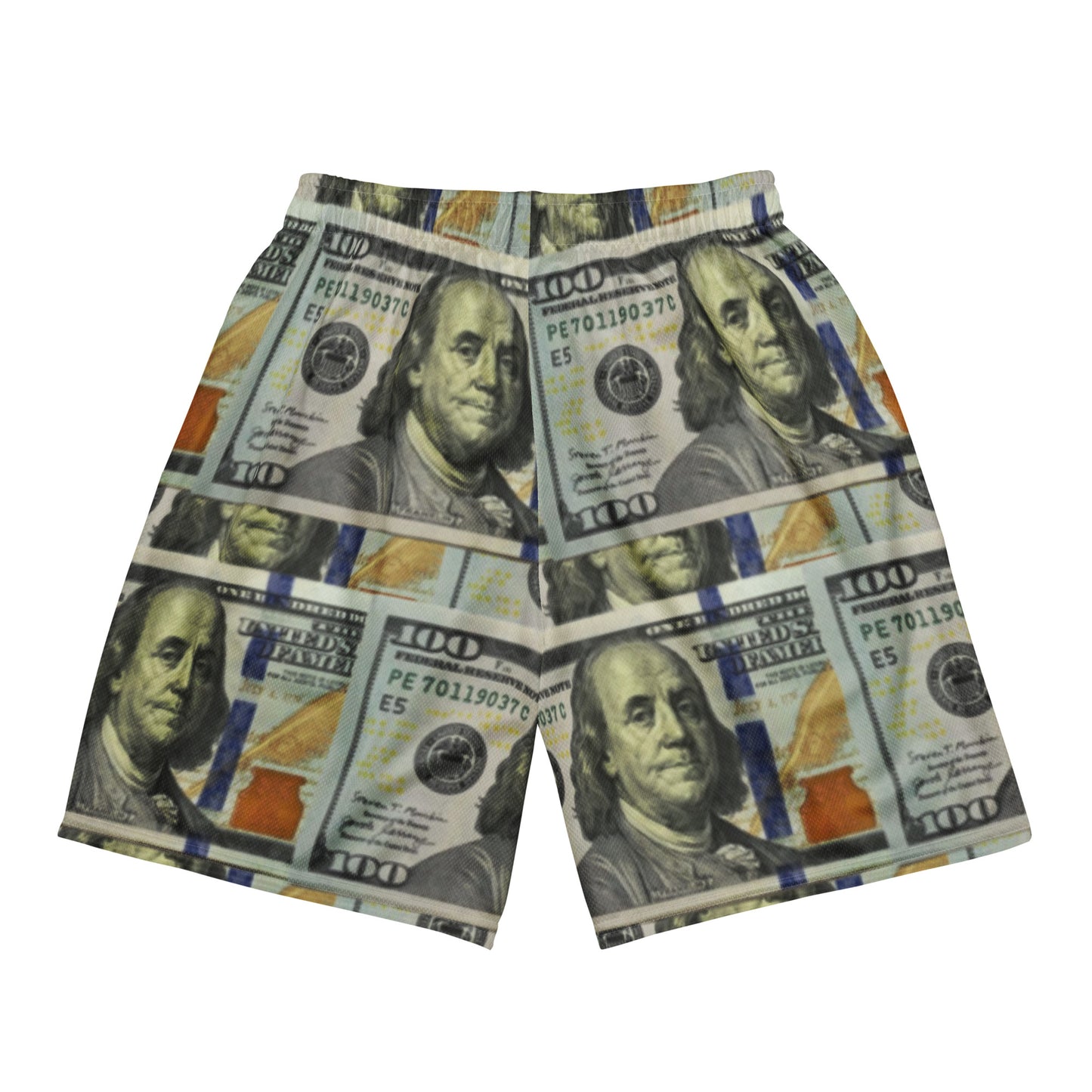 100 DOLLAR BILL SHORTS