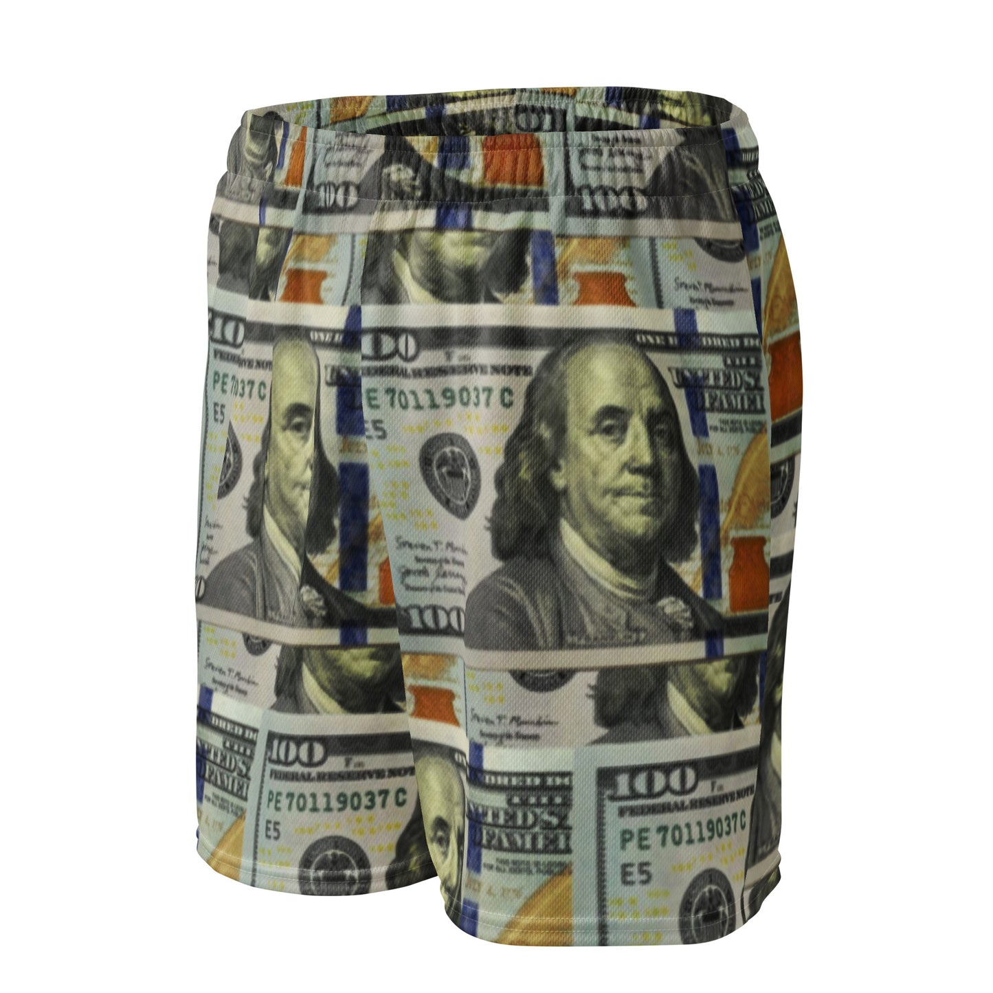 100 DOLLAR BILL SHORTS