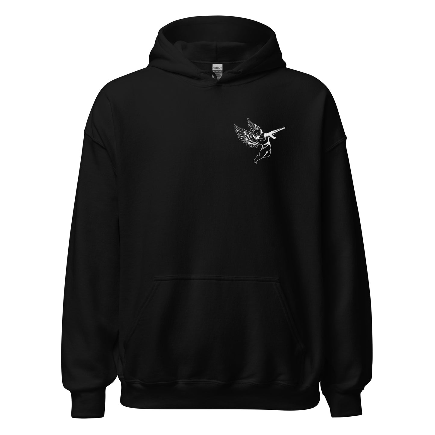 CUPIDO BLACK/WHITE HOODIE